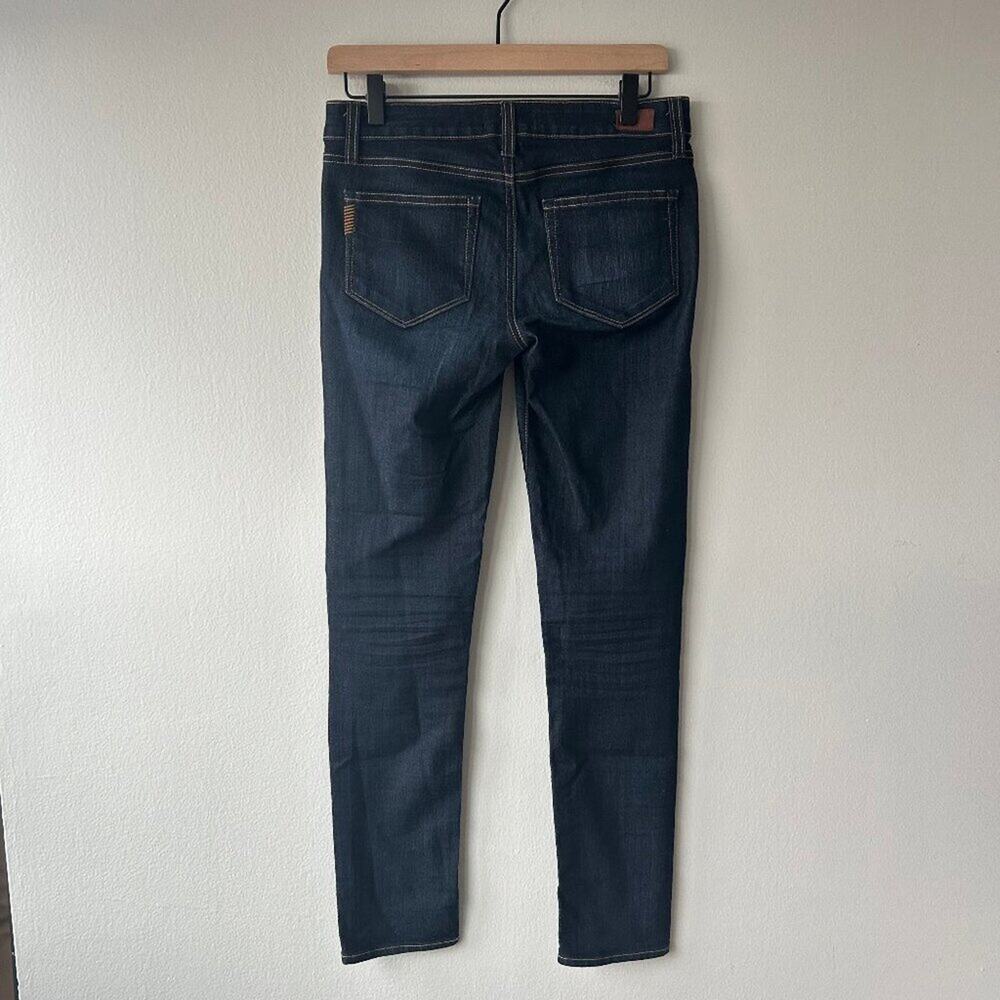 PAIGE Skyline Skinny Jeans Dark Wash Denim Women’s Size 27 - Picture 5 of 12